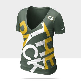 Nike Off Kilter Tri Blend NFL Packers Womens T Shirt 472068_323_A