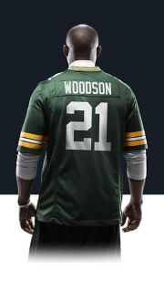    Charles Woodson Mens Football Home Game Jersey 468953_326_B_BODY