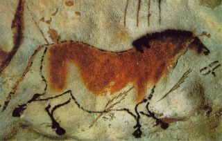 back in the day in fact some cave paintings in
