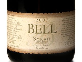 Bell Wines 2007 Napa Syrah, Massa Ranch 2 Pack