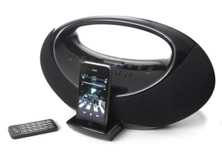 iLive IBP301B Portable Boombox with 30 pin Dock for iPod/iPhone