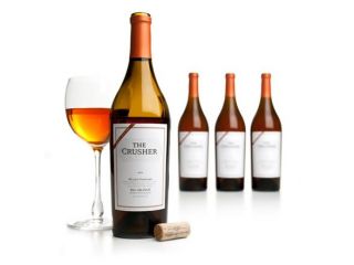 The Crusher 2010 Wilson Vineyard Big Orange White Wine Blend   4 Pack