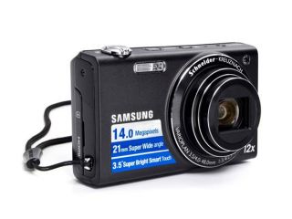 Samsung 14MP Digital Camera with 12X Schneider KREUZNACH Lens and 3.5 