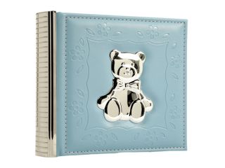Elegant Baby Photo Album w/ Silver Plated Accents