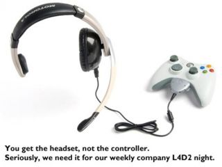 motorola gaming headset x205 for xbox 360 controller not included