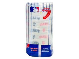 MLB Officially Licensed San Fransisco Giants Disposable Diapers