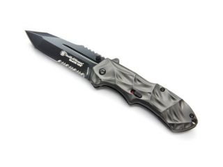 Smith & Wesson SWBLOP3TS Black OPS 3 Tanto Serrated Knife