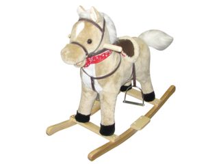 Charm Company Blondie Horse Rocker with Moving Mouth  82421