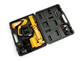 PowerMagician Electric Automotive Scissor Jack and Impact Wrench Kit