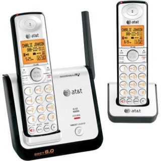 AT T CL81209 1.9 GHz Duo Single Line Cordless Phone