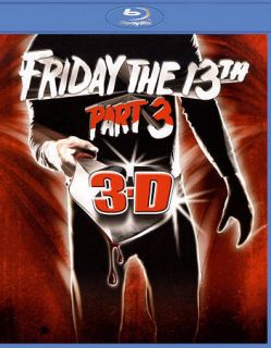Friday the 13th   Part 3 Blu ray DVD, 2011, 2 Disc Set, With 