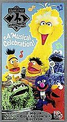 Sesame Streets 25th Birthday A Musical Celebration VHS, 1993