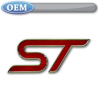 new oem 2013 ford focus st tailgate emblem badge logo