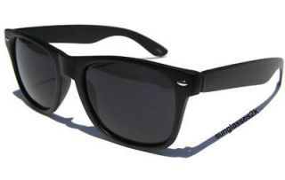newly listed matte black frame wayfarer sunglasses 80s retro new