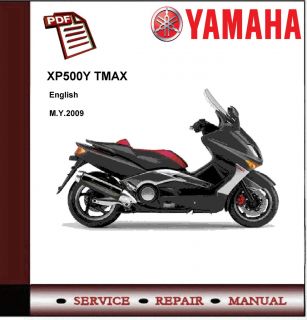 yamaha xp500y xp500 y tmax 2009 workshop service manual from