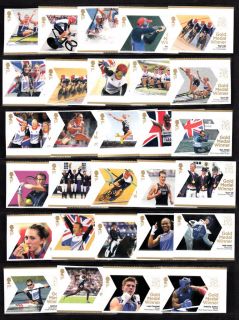 Olympic Gold Medal Winners Stamps. Choose from all 29 gold medal 