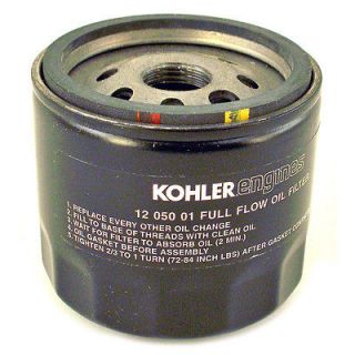 Kohler 12 050 01 S Oil Filter Kohler Genuine Part