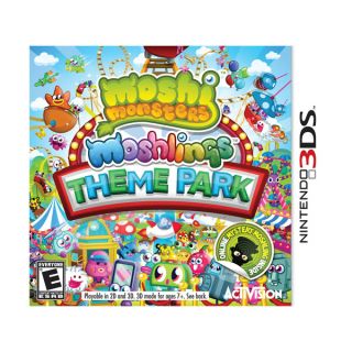 new moshi monsters moshlings theme park 3ds video game time