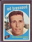 1959 Topps 19 Eddie Bressoud EXMT SET BREAK 12 Year MLB Player 94 HRs 