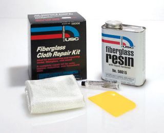 usc premium fiberglass cloth resin repair kit free fast shipping