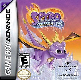  Spyro the Dragon Season of Ice Nintendo Game Boy Advance, 2001