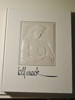 BILL MACK RELIEF SCULPTOR SIGNED HARDBOUND BOOK 1989 SIGNED HIS WORK 