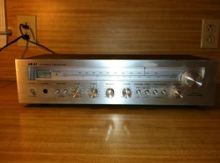 Working    Rare Vintage Akai AA 1125 Stereo Receiver In Excellent 