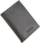Kenneth Cole Reaction Mens Black Leather Trifold Wallet 56005SS MSRP 