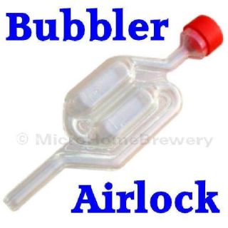 Better Brew Bubbler Airlock Homebrew Equipment For Wine & Beer Making 