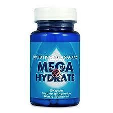 dr patrick flanagan s mega hydrate 60 capsules one day