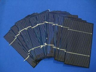 1000 3x6 Short Tabbed Solar Cells for DIY Solar Panel w/Instructio​n 