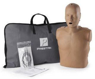 Prestan Adult CPR AED Dark Skin Training Manikin No Monitor +BONUS PP 