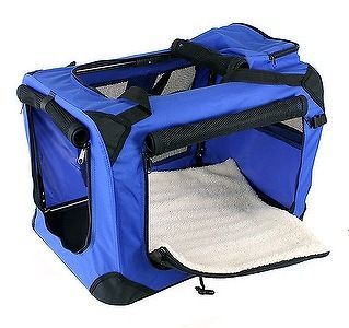 New Medium Dog Pet Puppy Portable Foldable Soft Crate Playpen Kennel 