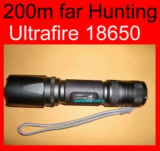 Ultrafire Cree Q5 tactical 18650 flashlight Torch defender tactical NO 
