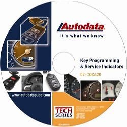 2009 Key Programming and Service Indicators CD ADT09 CDX420