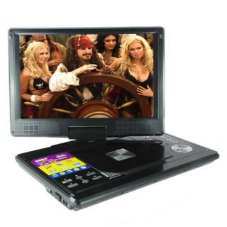 Portable DVD Player with 12 Inch Multimedia DVD Player PAL, SECAM 