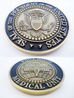 President of the United States White House Medical Unit Challenge Coin
