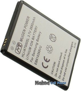 NEW MUGEN 2650mAh SLIM EXTENDED BATTERY FOR SAMSUNG GALAXY NOTE N7000 