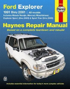 Haynes Publications 36024 Repair Manual (Fits Ford Explorer Sport 