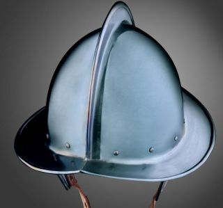 Blewed Morion English Civil War Reenactment Pikeman Sealed Knot Helmet 