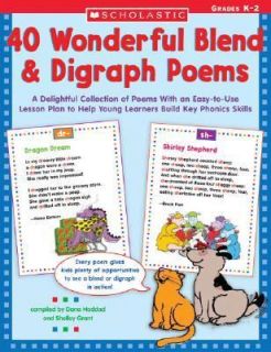 40 Wonderful Blend and Digraph Poems A Delightful Collection of Poems 