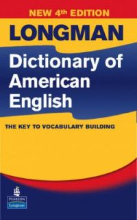 Longman Dictionary of American English, 4th Edition paperback with CD 