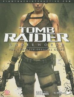 Tomb Raider Underworld The Official Guide by Piggyback 2008, Paperback 