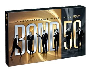 Bond 50 Celebrating Five Decades of Bond 007 Blu ray Disc, 2012, 23 