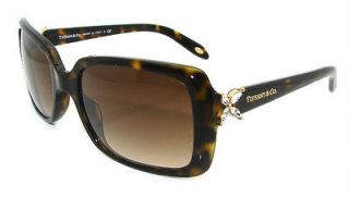 Authentic TIFFANY & CO. Tortoise Victoria rectangular Sunglasses 