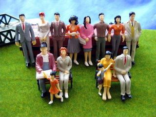 Newly listed P25S 12pcs all Seated 125 Painted Figures LGB SCALE G