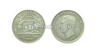 Australia Florin, 1943