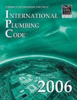 International Plumbing Code 2006 2006, Paperback