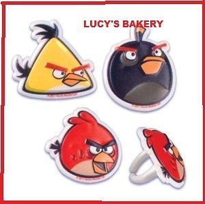angry birds cupcakes in Holidays, Cards & Party Supply