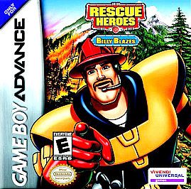 Fisher Price Rescue Heroes Billy Blazes Nintendo Game Boy Advance 